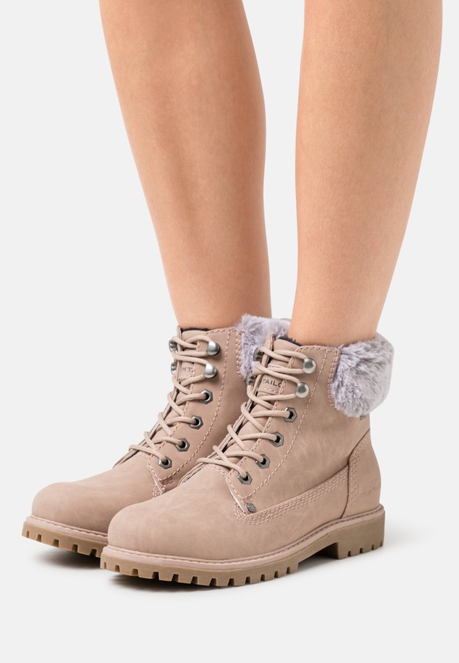 Bottines à Lacets Gabor | Rose Foncé Exclusif